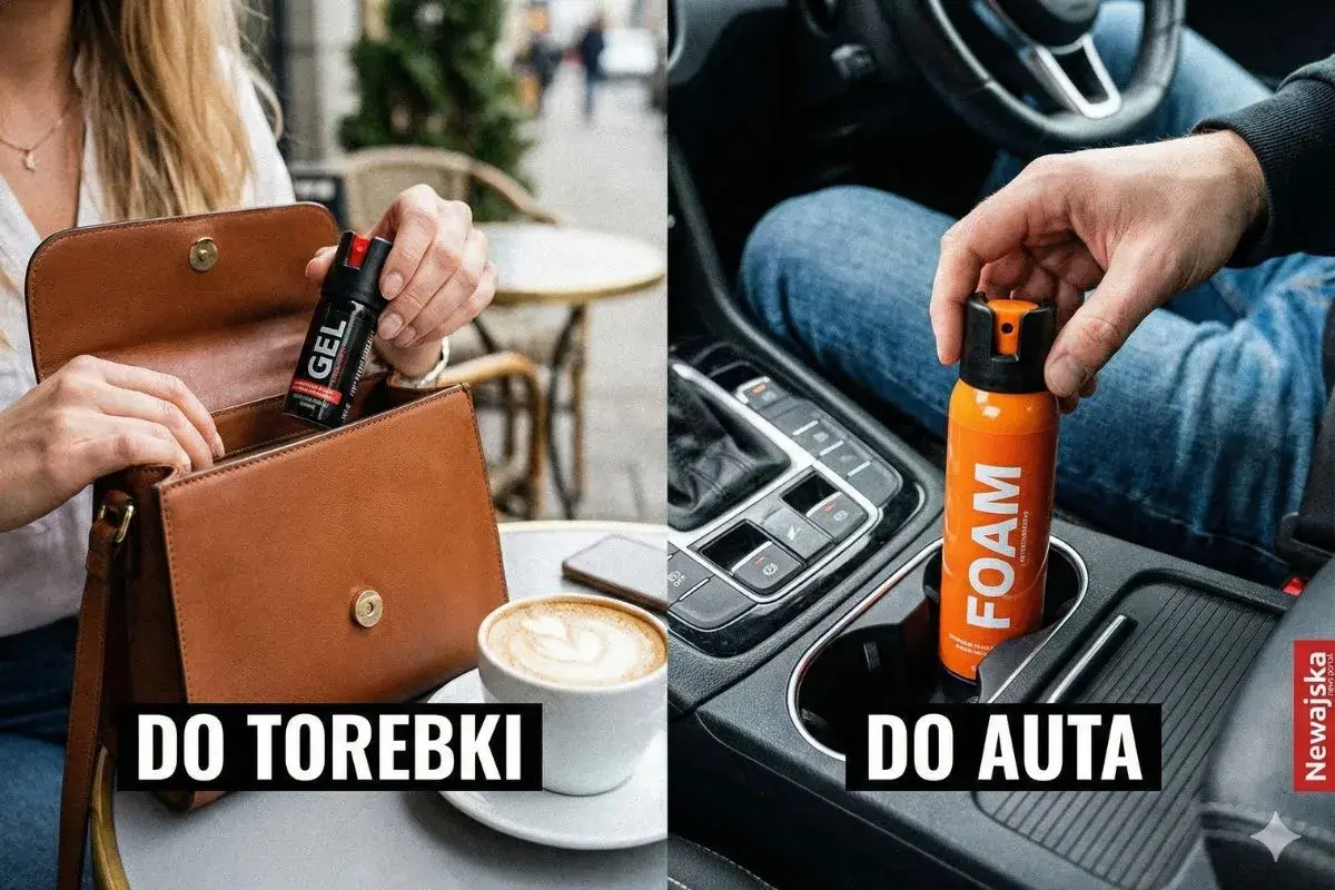 Jaki gaz pieprzowy najlepszy? Żel do torebki, pianka do auta. Bezpieczeństwo zawsze pod ręką.